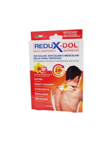REDUX-DOL PARCHE CERVICAL 5 UNIDADES