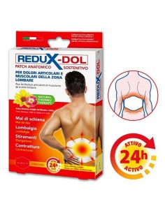 REDUX-DOL PARCHE LUMBAR 3 UNIDADES