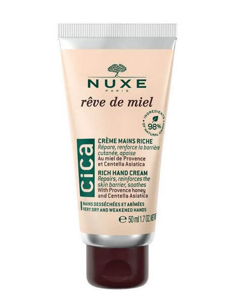 NUXE REVE DE MIEL CREMA DE MANOS CICA RICA 50ML NUXE REVE DE MIEL CREMA DE MANOS CICA RICA 50ML