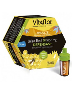 VITAFLOR JALEA REAL DEFENSAS + 1000mg 20 VIALES 10ml