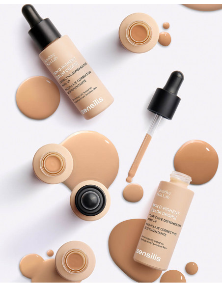 SENSILIS SKIN D-PIGMENT COLOR DROPS MAQUILLAJE 03.BEIGE ROSÉ 30ML