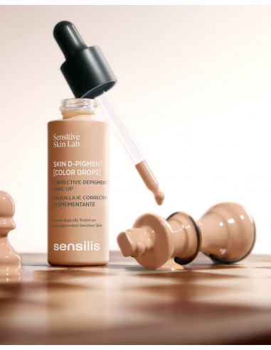 SENSILIS SKIN D-PIGMENT COLOR DROPS MAQUILLAJE 05.PECHÉ ROSÉ 30ML