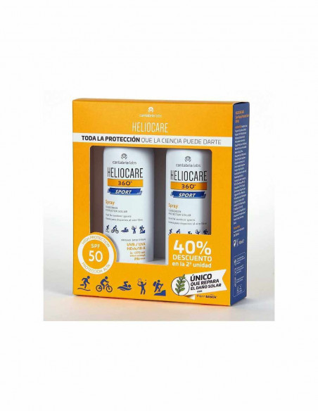 HELIOCARE 360º SPORT  SPRAY SPF 50+ 100 ML PACK DUPLO