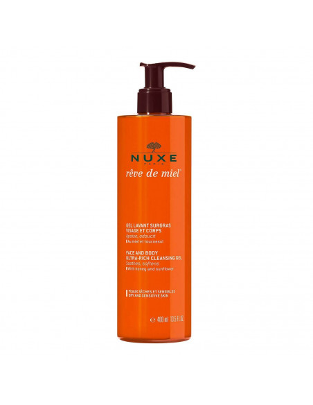 NUXE REVE DE MIEL GEL LIMPIADOR ROSTRO Y CUERPO 400ML
