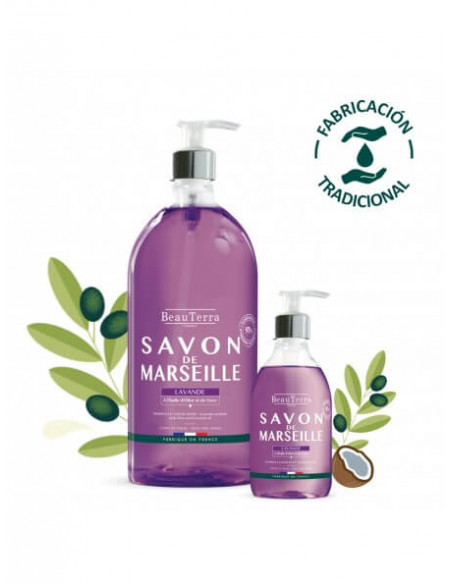 BEAUTERRE JABÓN DE MARSELLA LAVANDA 1L