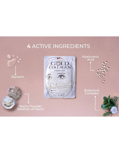 GOLD COLLAGEN MASCARILLA HIDROGEL (1 unidad)