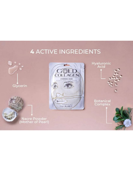 GOLD COLLAGEN MASCARILLA HIDROGEL (1 unidad)