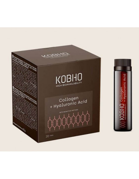 KOBHO COLÁGENO + ÁCIDO HIALURÓNICO 20 VIALES