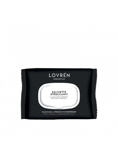 LOVREN TOALLITAS DESMAQUILLADORAS 20 UNIDADES