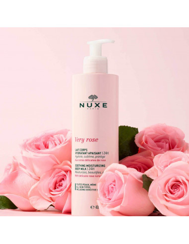 NUXE LECHE CORPORAL HIDRATANTE VERY ROSE 400ML