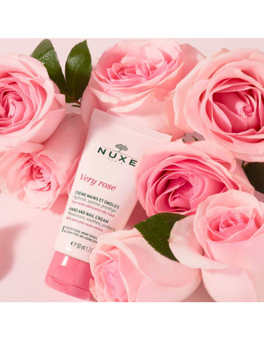 NUXE CREMA DE MANOS Y UÑAS VERY ROSE 50ML