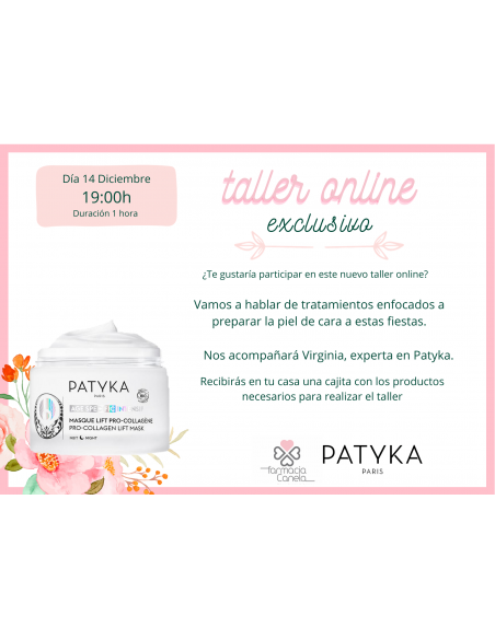 TALLER ONLINE PATYKA. DÍA 14. 19:00