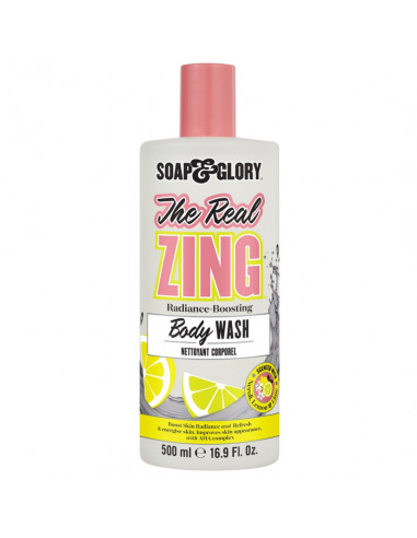 SOAP & GLORY THE REAL ZING BODY WASH 500ML