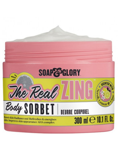 SOAP & GLORY THE REAL ZING SORBETE CORPORAL 300ML 1 UNIDAD