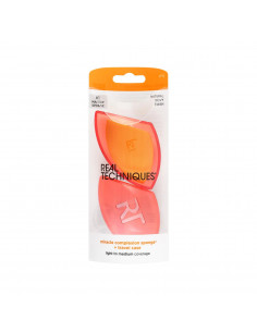 REAL TECHNIQUES MIRACLE COMPLEXION SPONGE & TRAVEL (ESPONJA + FUNDA DE VIAJE)
