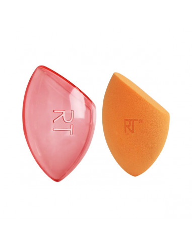 REAL TECHNIQUES MIRACLE COMPLEXION SPONGE & TRAVEL (ESPONJA + FUNDA DE VIAJE)