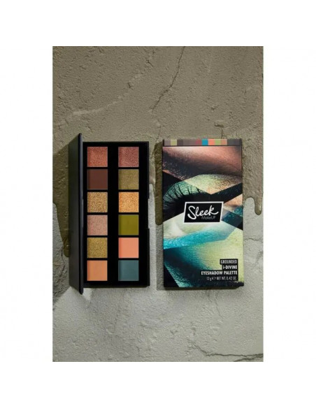 SLEEK MAKE UP DIVINE EYESHADOW PALETTE GROUNDED