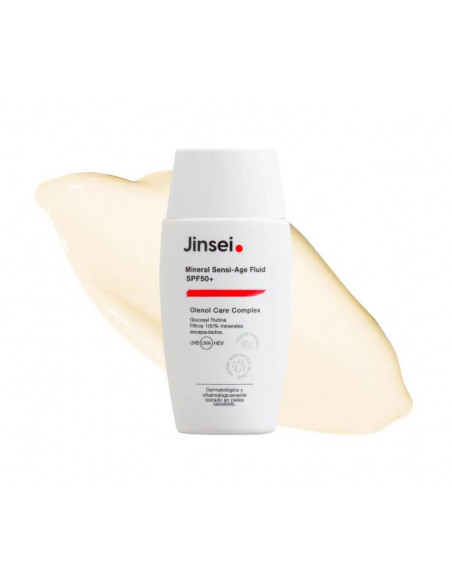 JINSEI COSMETICS MINERAL SENSEI-AGE FLUID 50ML