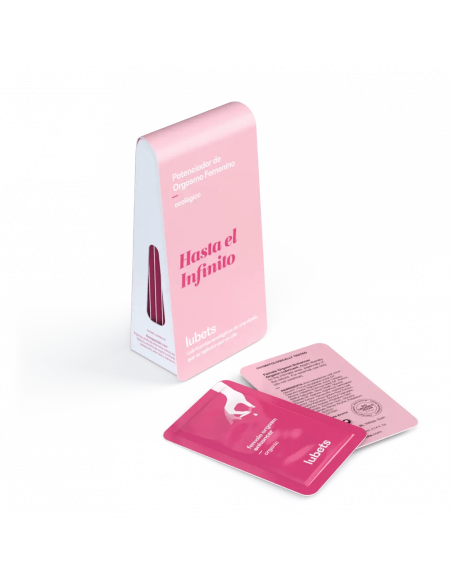 LUBETS HASTA EL INFINITO (POTENCIADOR DEL ORGASMO FEMENINO) 10 UNIDADES