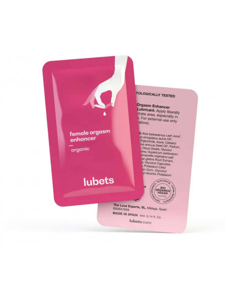 LUBETS HASTA EL INFINITO (POTENCIADOR DEL ORGASMO FEMENINO) 10 UNIDADES