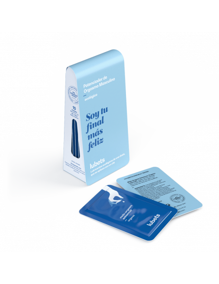 LUBETS SOY TU FINAL MAS FELIZ (POTENCIADOR DE ORGASMO MASCULINO) 10 UNIDADES