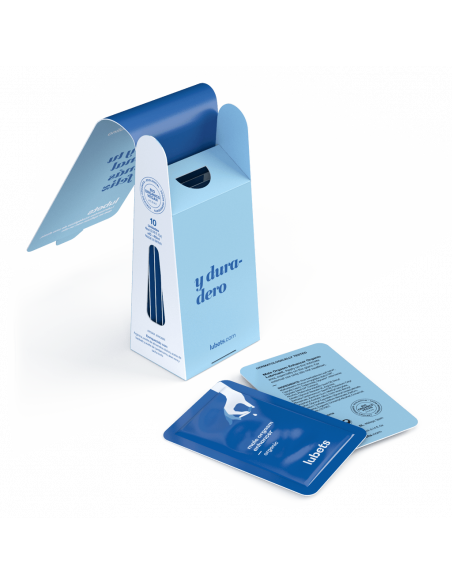 LUBETS SOY TU FINAL MAS FELIZ (POTENCIADOR DE ORGASMO MASCULINO) 10 UNIDADES