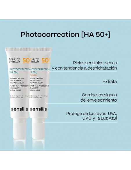 SENSILIS PHOTOCORRECTION HA 50+ COLOR 50ML