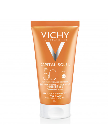 VICHY CREMA ROSTRO TACTO SECO FOTOPROTECTOR SPF50+ 40ML