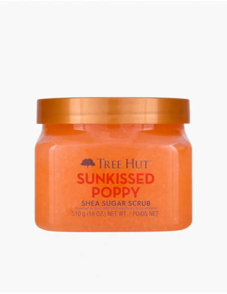 TREE HUT EXFOLIANTE SUNKISSED POPPY 510G