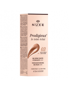 NUXE BB CREAM HIDRATANTE CON COLOR 30 ML-TONO OSCURO 2
