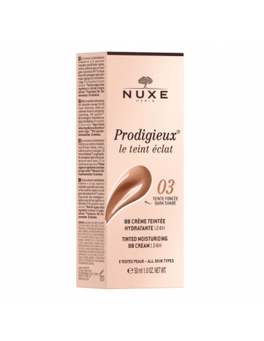 NUXE BB CREAM HIDRATANTE CON COLOR 30 ML-TONO OSCURO