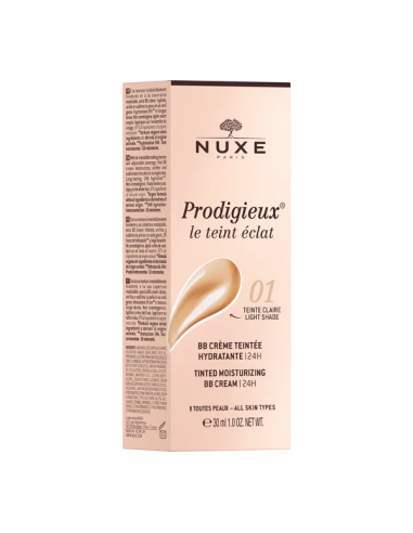 NUXE BB CREAM HIDRATANTE CON COLOR 30 ML-TONO CLARO
